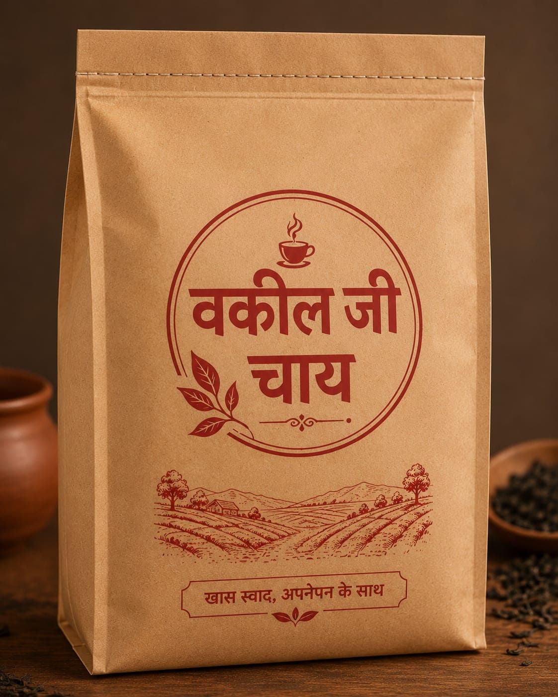 VAKEEL JI FAMILY BLEND 500GM packaging